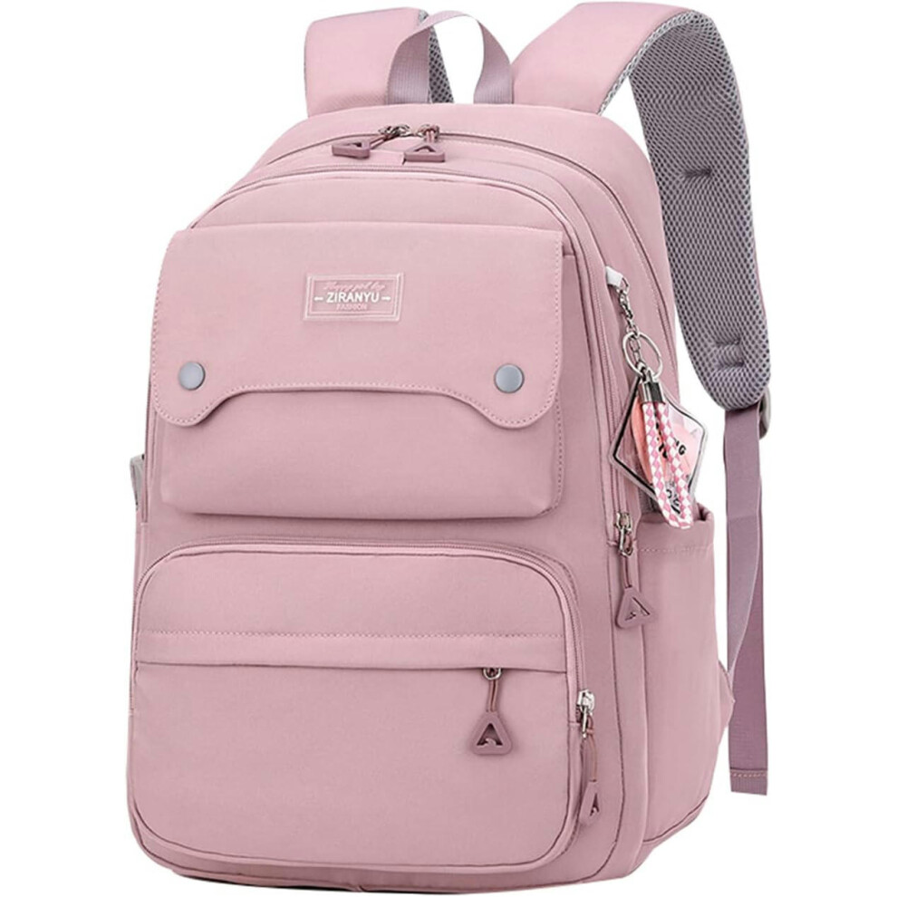 (29 Liters, A Purple) Teen Girls Casual Backpack High Middle School Daypack Women Daily Travel Laptop Bag