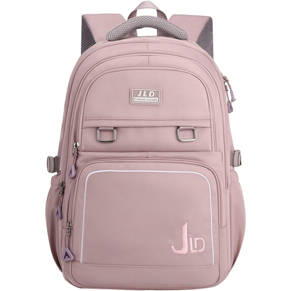 (29 Liters, C Purple) Teen Girls Casual Backpack High Middle School Daypack Women Daily Travel Laptop Bag