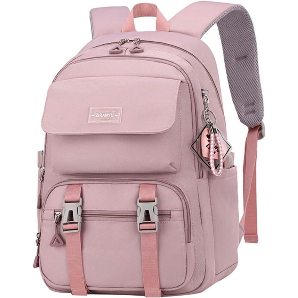 (29 Liters, B Purple) Teen Girls Casual Backpack High Middle School Daypack Women Daily Travel Laptop Bag