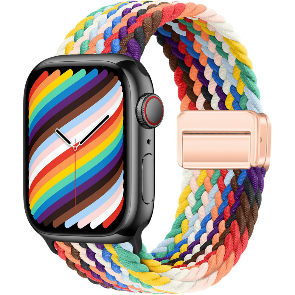 (pride edition, 42mm 44mm 45mm 49mm) Strap For Apple Watch Band 44mm 40mm 45mm 49mm 41mm 38mm 42mm 44 45 mm magnetic Bracelet iWatch Series Ultra 2 9