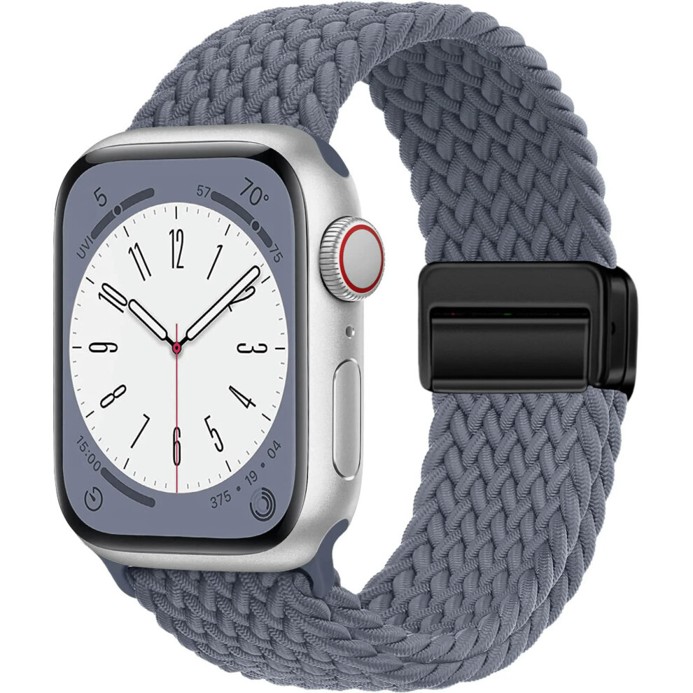 (space gray, 38mm 40mm 41mm) Strap For Apple Watch Band 44mm 40mm 45mm 49mm 41mm 38mm 42mm 44 45 mm magnetic Bracelet iWatch Series Ultra 2 9 se 8 7 6