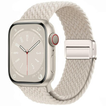 (Starlight, 38mm 40mm 41mm) Strap For Apple Watch Band 44mm 40mm 45mm 49mm 41mm 38mm 42mm 44 45 mm magnetic Bracelet iWatch Series Ultra 2 9 se 8 7 6 5 4 3