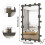 Industrial Rectangle Accent Mirror Wall Art Metal Framed Decorative 5