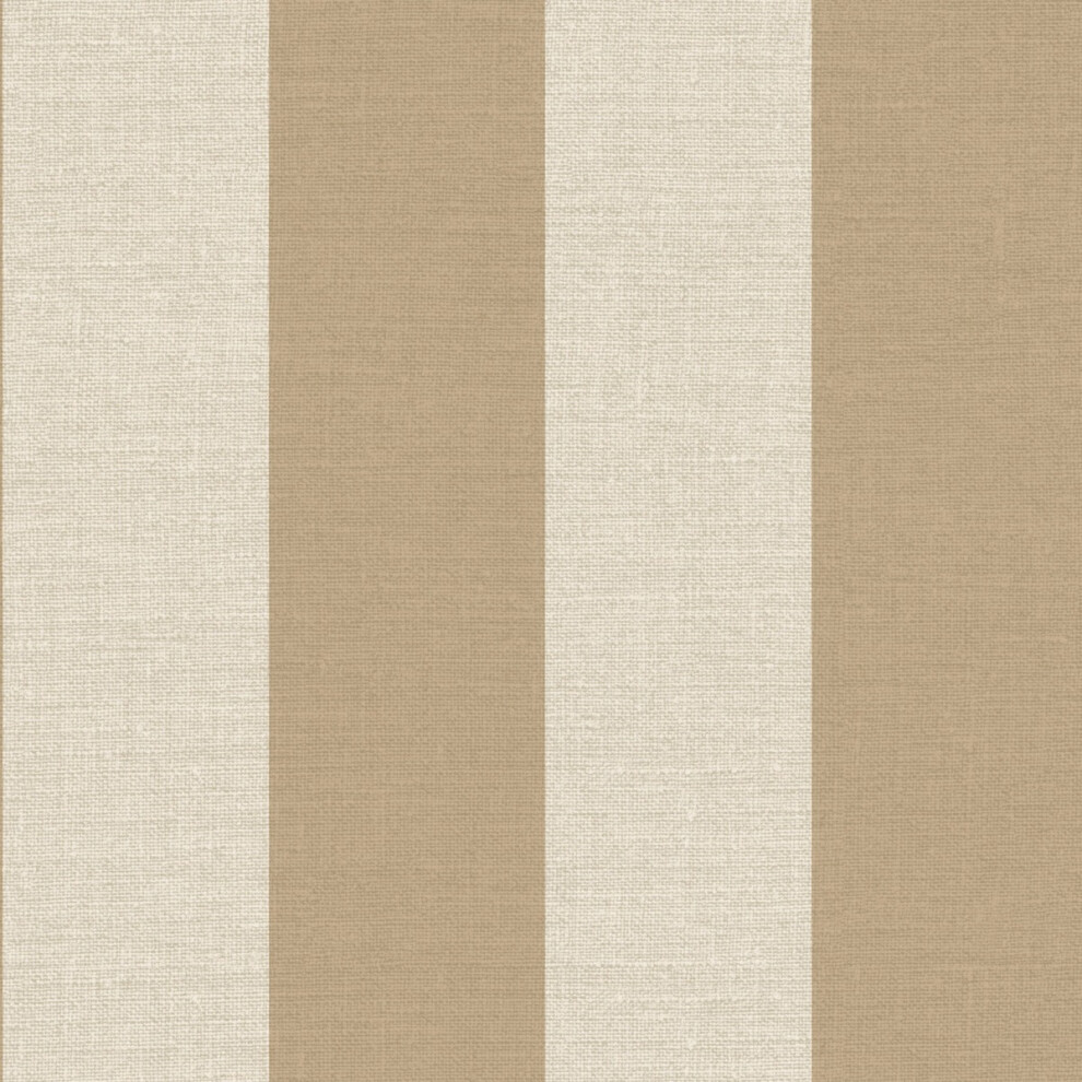 Carmella Stripe Textured Heavyweight Vinyl Wallpaper Sand Belgravia 7161 8014573071611