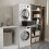 Living And Home Dryer Washing Machine Stacking Kit 1