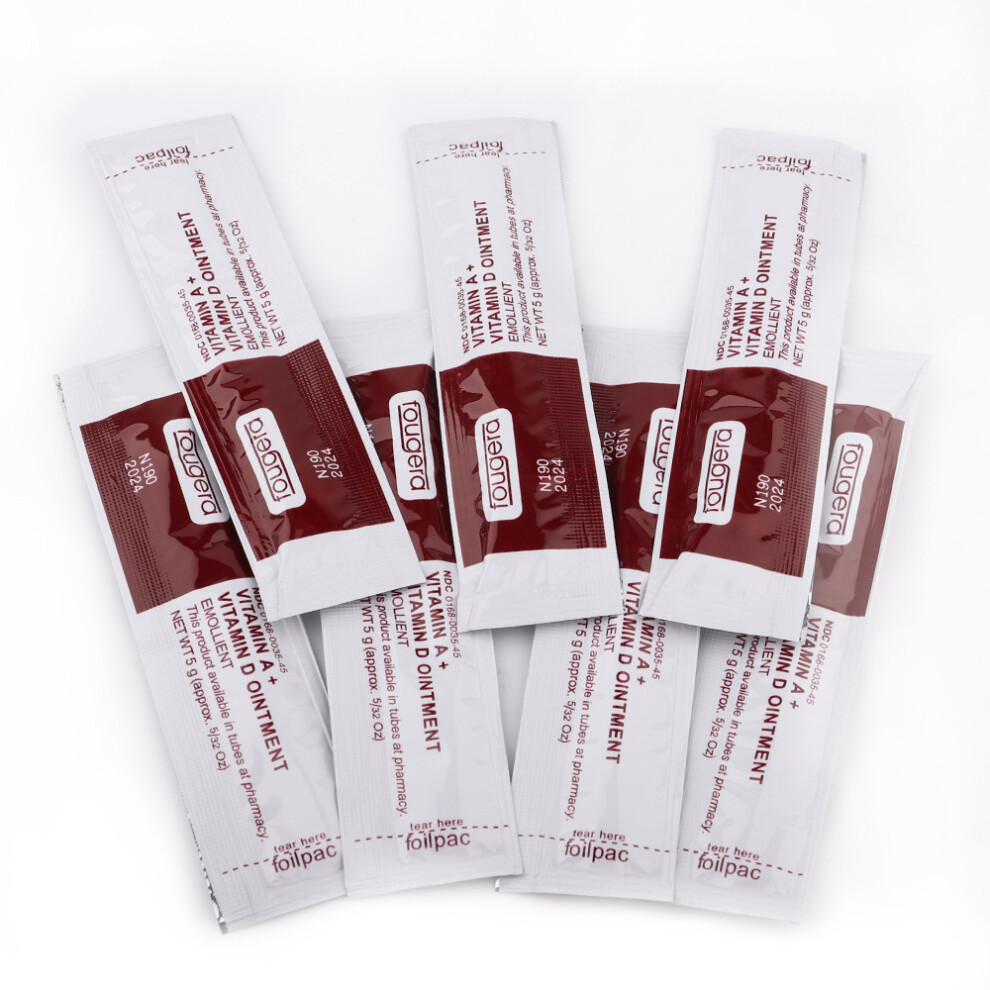 Flemye (100Pcs) Tattoo Vitamin Ointment A&D Repairing Aftercare Cream