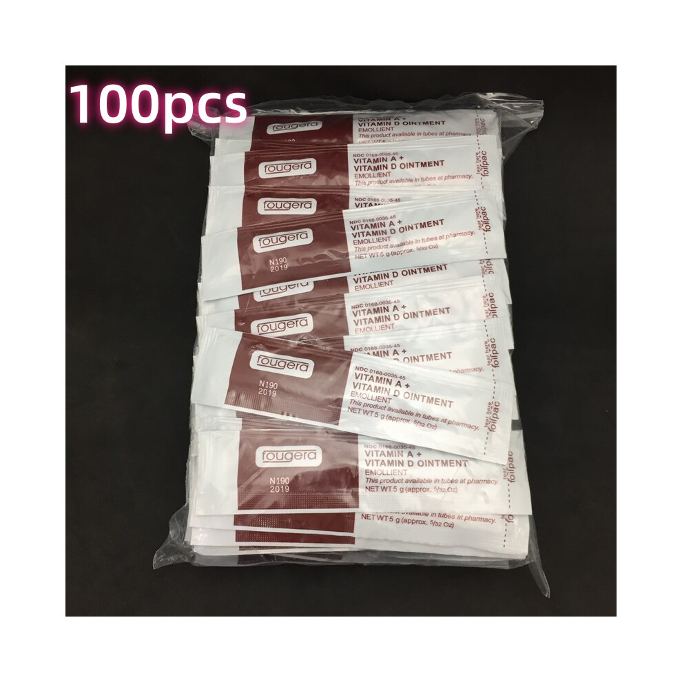 (100PCS) Tattoo Eyebrow Lip Repair Aftercare Vitamin Ointment Anti Scar Healing Gel Cream