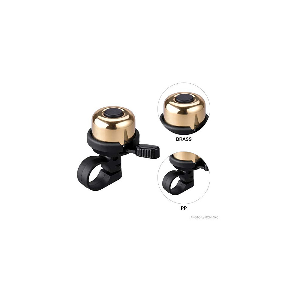 BONMIXC 2 PACK Bicycle Bell Brass Mini Bike Bell on OnBuy