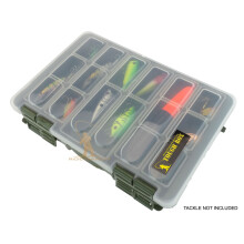 Roddarch Twin Tray Fishing Tackle Box for Sea or Coarse Fishing Tackle