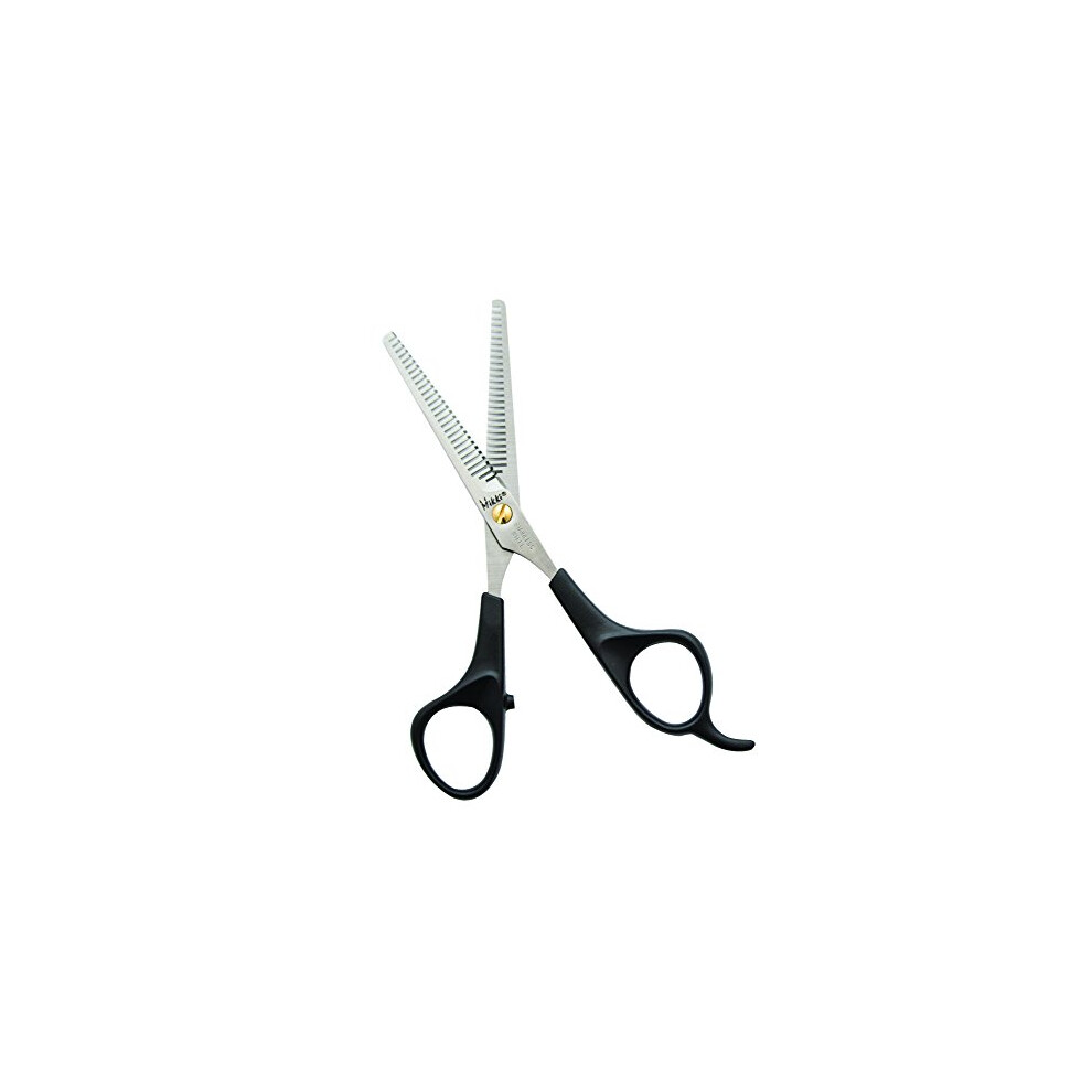 Mikki Dog, Cat Double Thinning Grooming Scissors - Pet Shears with Toothed Blade for Thick Coats