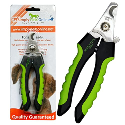 Dog Nail Clippers with Safety Guard Superior Sharpness Designed By Vets Suitable for Large Dogs Stainless Steel Dog Claw Clippers on OnBuy