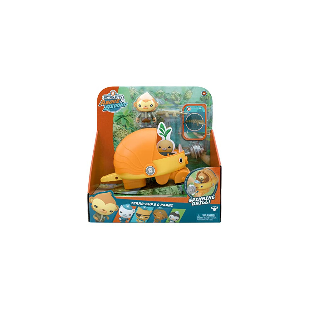 Octonauts Above & Beyond | Terra Gup 2 And Paani | Deluxe Toy Vehicle & Figure | Recreate Octonauts Missions