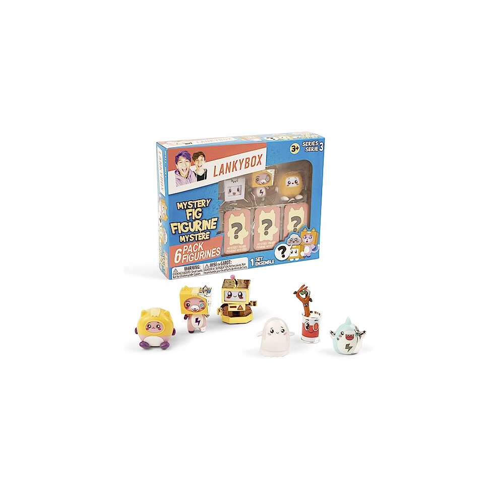 LankyBox Mystery Figures - 6 Pack - Series 3