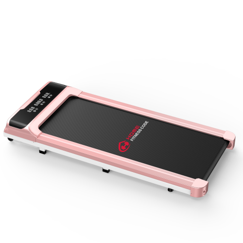 Foldable Walking Pad Treadmill,Quiet Motor,6.2MPH,Pink 1