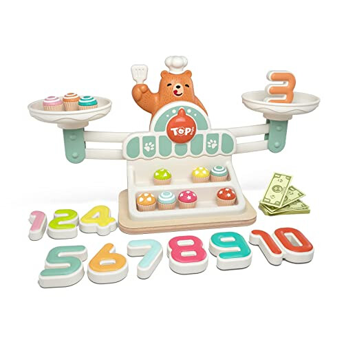 TOP BRIGHT Balance Math Toys for Kids 3 4 5 Years Old Early Educational Toys for Counting Numbers STEAM Preschool Gift Toys for 3 Years Old Boys on OnBuy