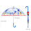 Sonic The Hedgehog Sonic The Hedgehog Clear Dome Umbrella Childrens Let's Go Unstopable 3