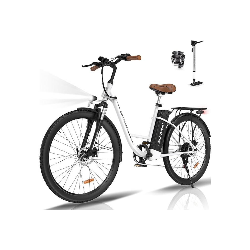 COLORWAY, BK31 Electric Bikes, Built-in 36V 15Ah Battery,7 Speed 250W