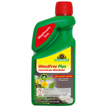 Neudorff WeedFree Plus Concentrate | Long Lasting Glyphosate Free Weedkiller 510ml | Stops Roots from Growing | Fast Visible Effect
