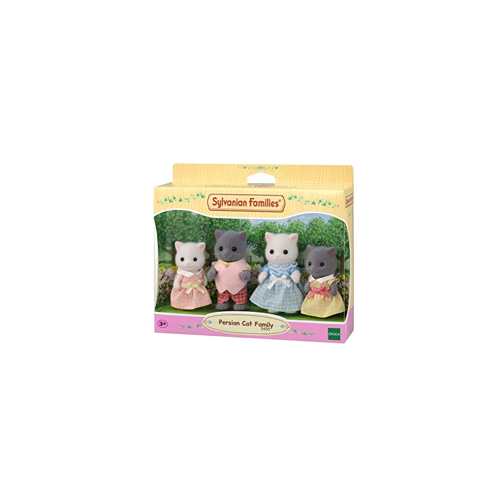 Sylvanian Families Persian Cat Family