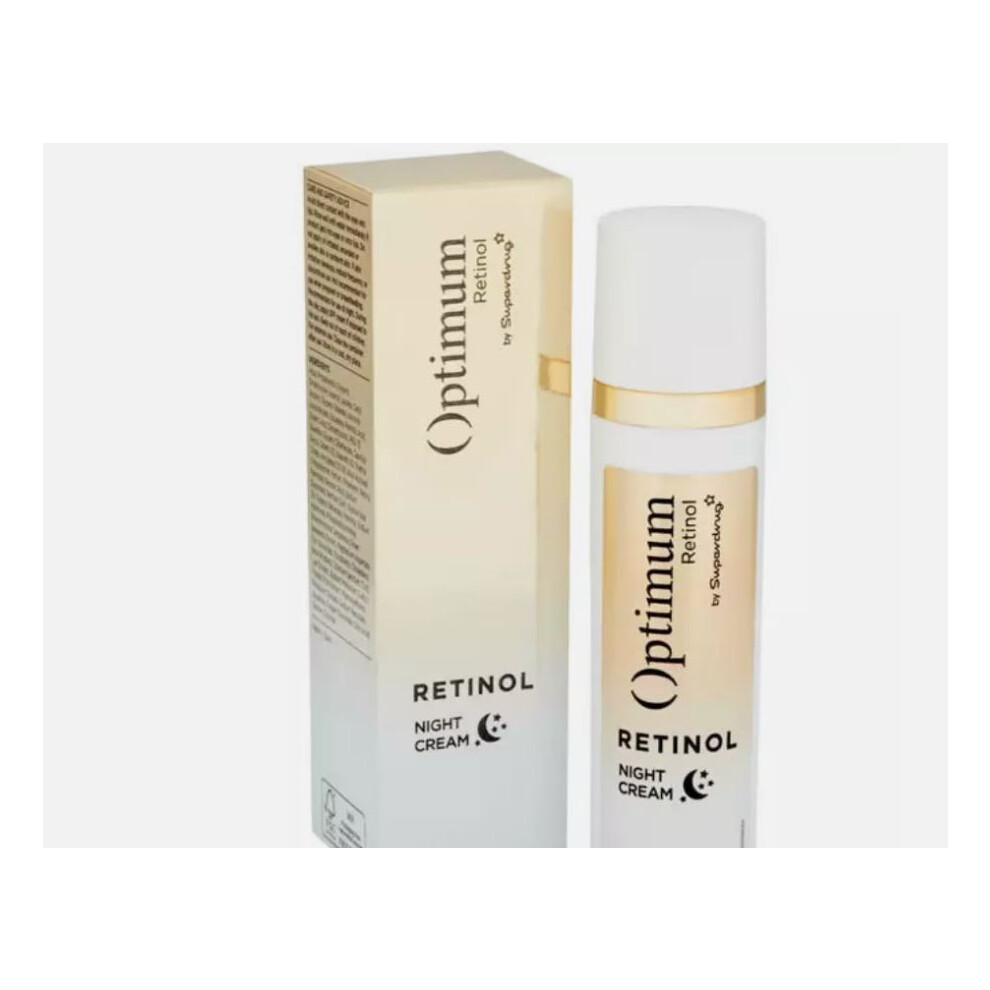 Superdrug Cream Anti Aging Wrinkle Crows Feet Optimum Retinol Night Sleep 75Ml