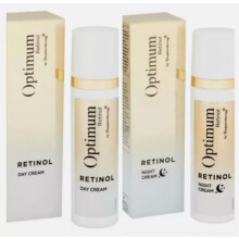 Superdrug Antiaging OPTIMUM RETINOL Day and Night Sleep Cream 75ML Bundle of 2