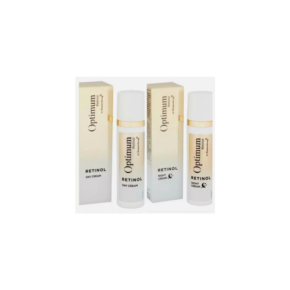 Superdrug Cream Antiaging Optimum Retinol Day And Night Sleep 75Ml Bundle Of 2