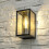 CGC Black Outdoor Lantern Light 1