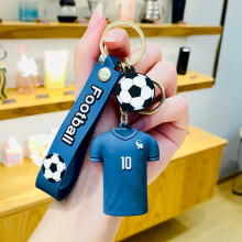(Mbappe10) Football Fashionable Jersey Keychain Adorable Cartoon Style Perfect For Gifts