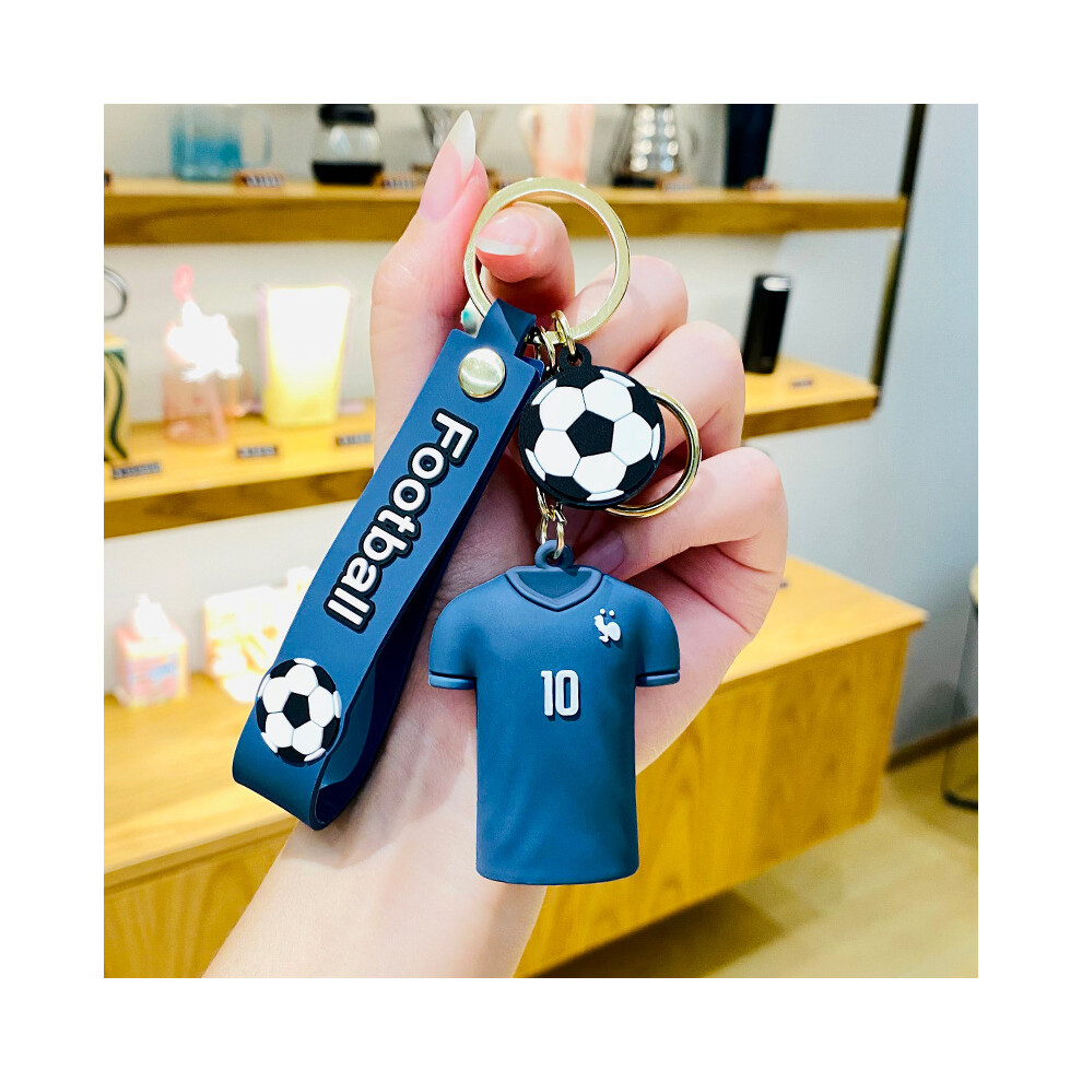 (Mbappe10) Football Fashionable Jersey Keychain Adorable Cartoon Style Perfect For Gifts Not,Specified