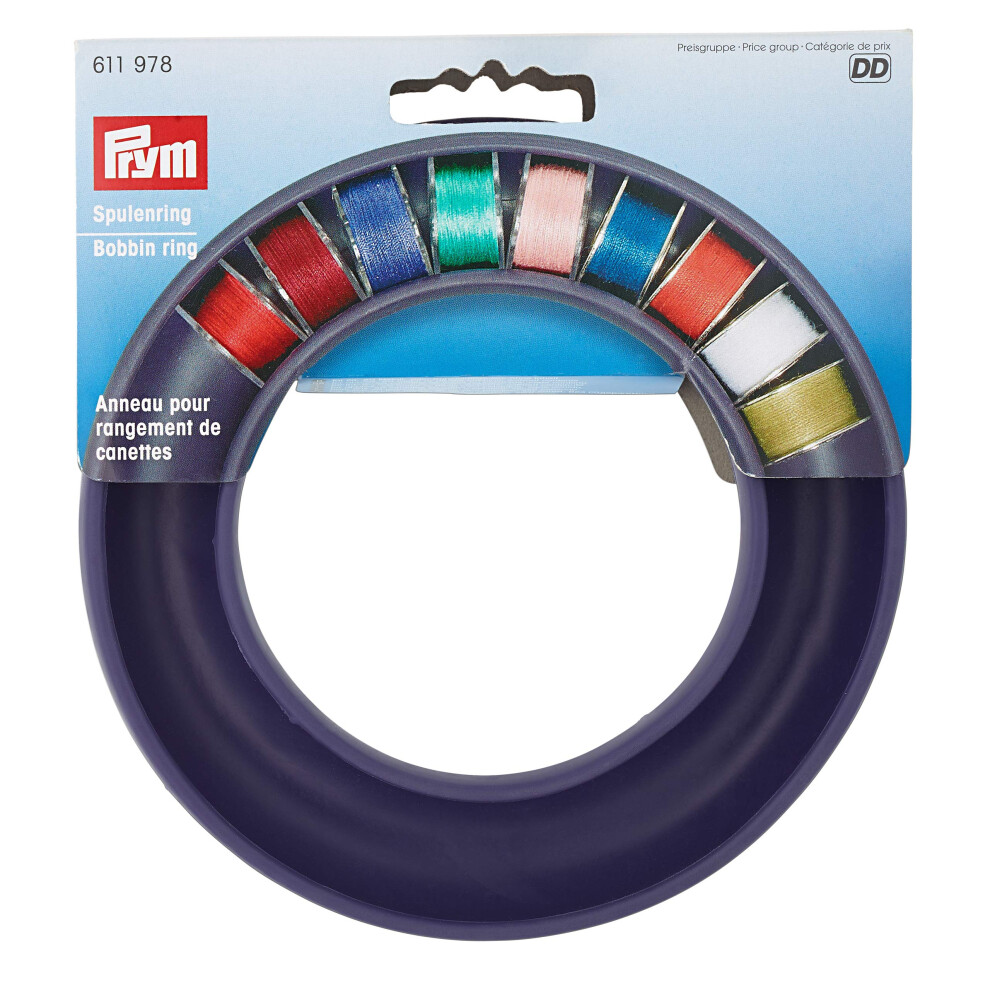 Prym Bobbin Ring, Purple, S