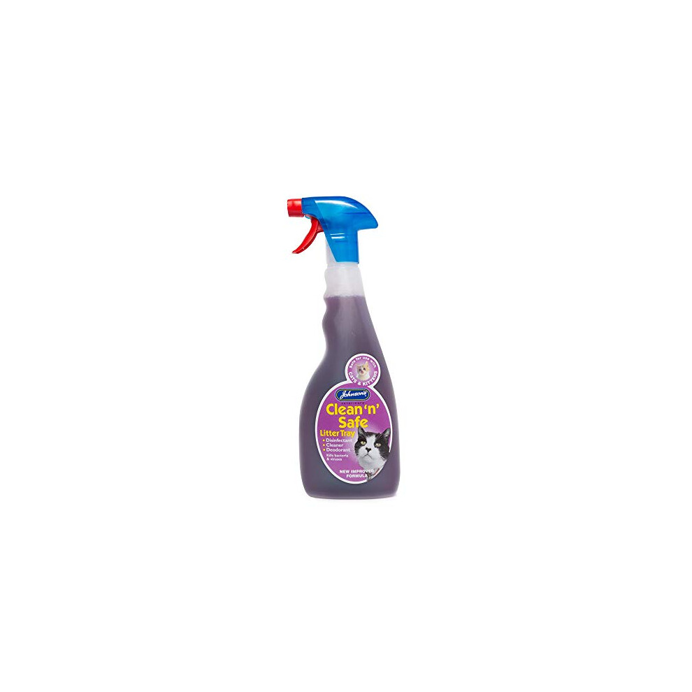 Johnson's Vet Clean 'n' Safe Cat Litter Disinfectant Tray (Purple)