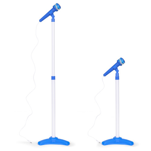 E-Gitarren-Mikrofonständer-Set für Kinder mp3 - blau 2