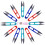 UCEC Sewing Snips, 12Pcs Embroidery Scissors, Thread Cutter, Small Scissors, Sewing Scissors for Stitch, DIY Supplies 1