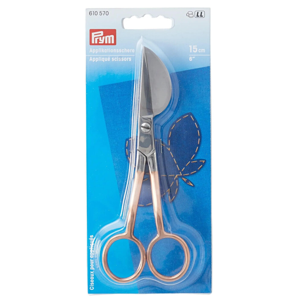 Prym - Prym Rose Gold (15cm) Appliqu? Scissors - 1 Piece