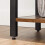 6-Tier Rustic Bookshelf with Steel Frame for Any Room 5