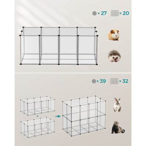 Easy Assembly Pet Playpen - Spacious, Secure, Customizable 2