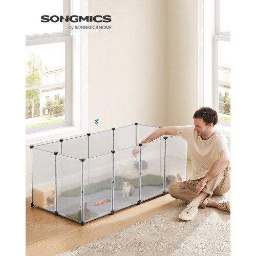 Easy Assembly Pet Playpen - Spacious, Secure, Customizable 1