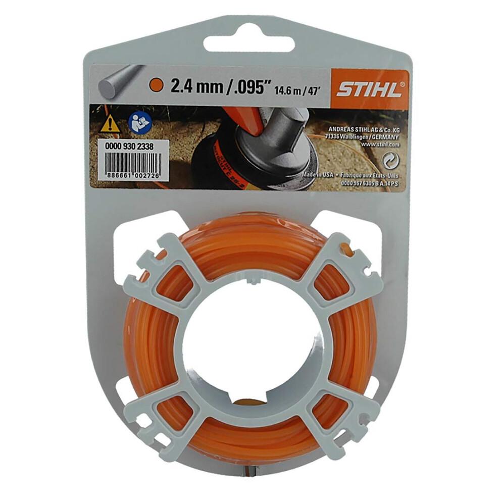 Stihl 2.4mm x 15m Nylon Grass Trimmer Cord Part No.0000 930 2338