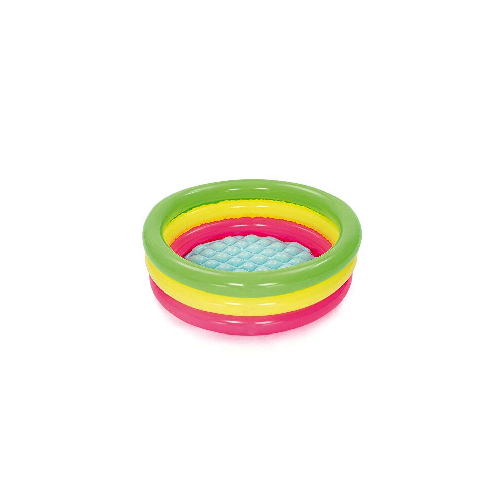 Bestway 51128 Kiddie Play Pools, Multicoloured, 70 x 70 x 24 cm