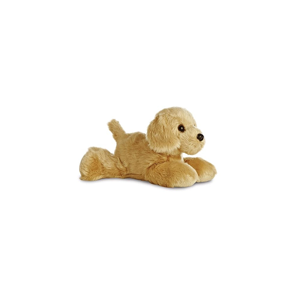 Aurora World 31294 Mini Flopsie Golden Retriever Plush Toy , Brown