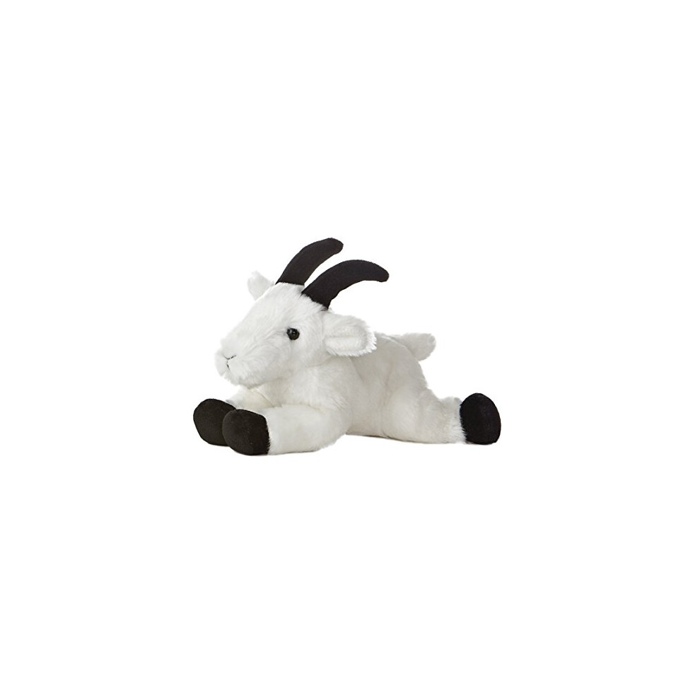 AURORA, 31325, Mini Flopsie Goat, 8In, Soft Toy, White