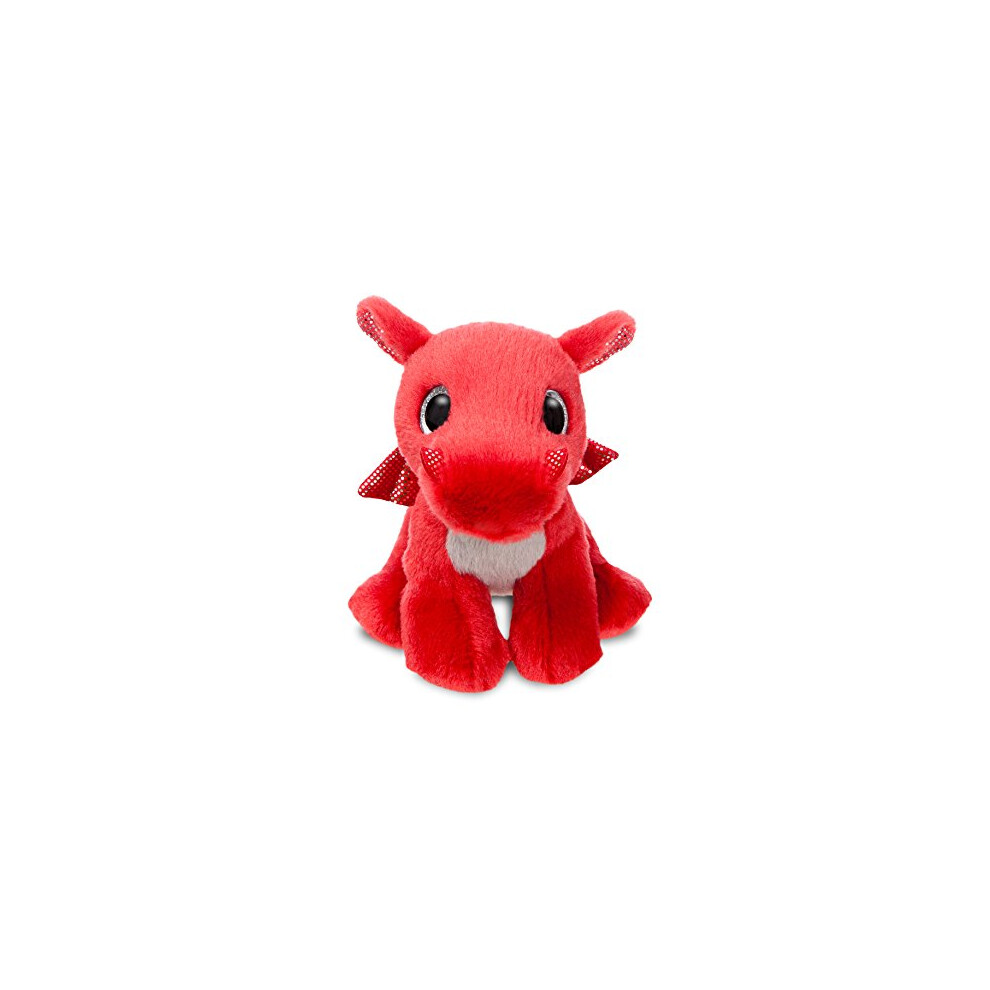 AURORA, 60862, Sparkle Tales, Flame Dragon,7In, Soft Toy, Red