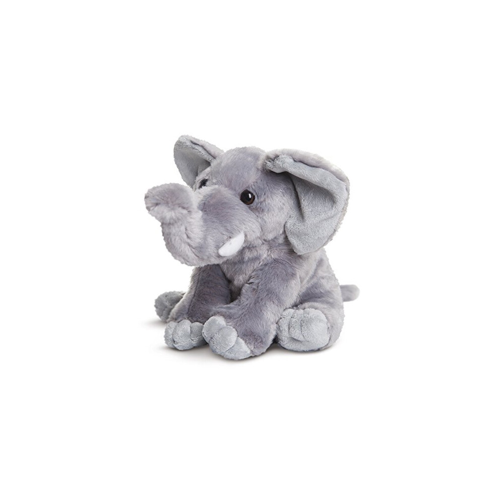 Aurora, 19266, Destination Nation Elephant, 10In, Soft Toy, Grey