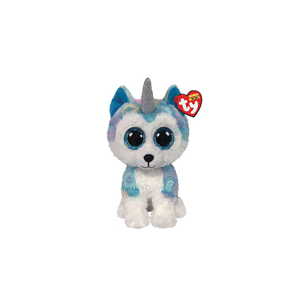 TY HELENA HUSKY W/HORN - BOO MED, 23 cm