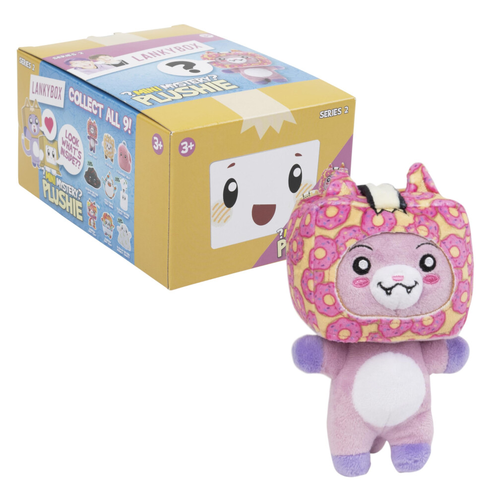 LankyBox Mini Mystery Plush, Series 2, Collectible Blind Box Mini Plush, Officially Licensed Merch, Styles May Vary