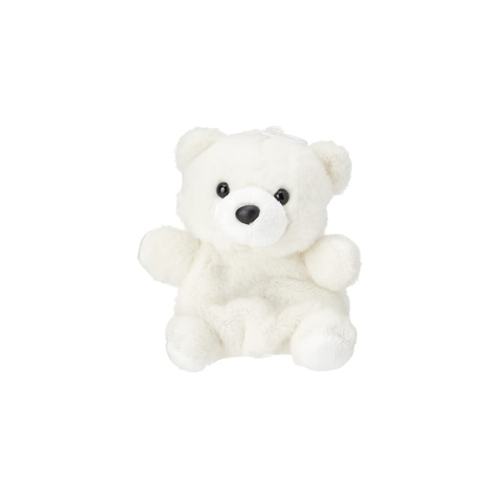 AURORA, 61355, Palm Pals Snowy Polar Bear, 5In, Soft Toy, White