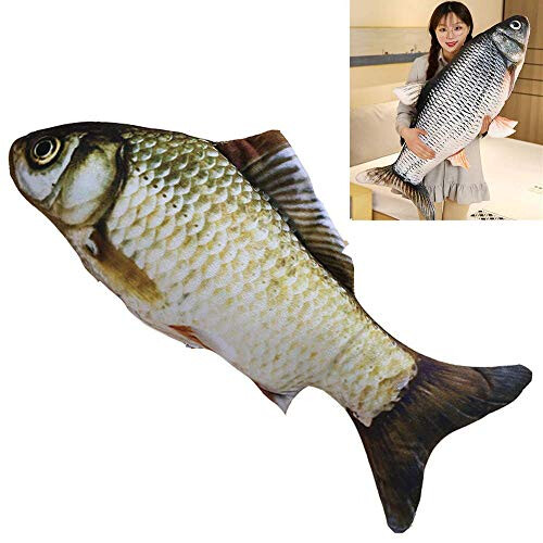 3D Grass 2024 Carp Plush Animal Fish Toy