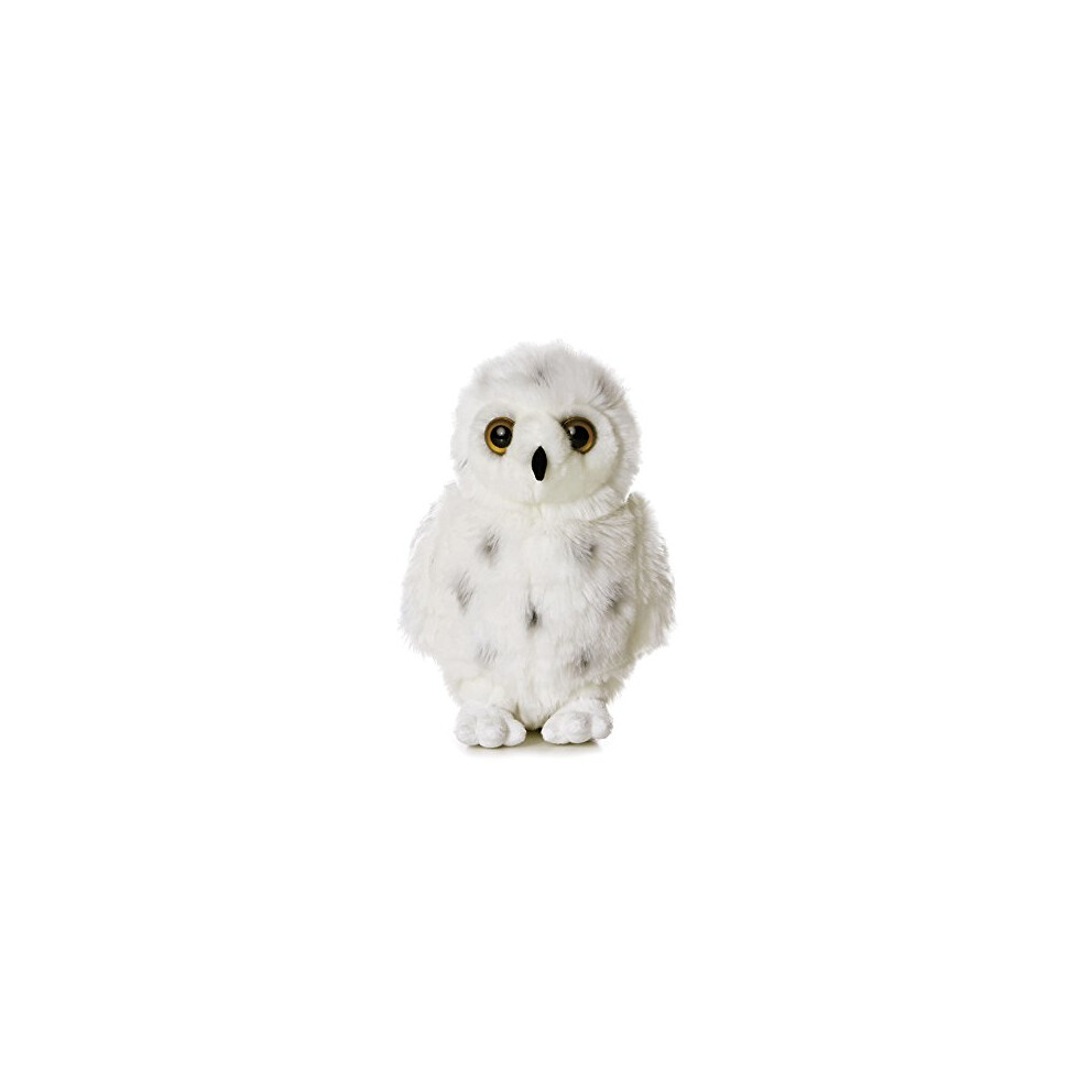 Aurora, 13268, Flopsie Snowy Owl, 12In, Soft Toy, White