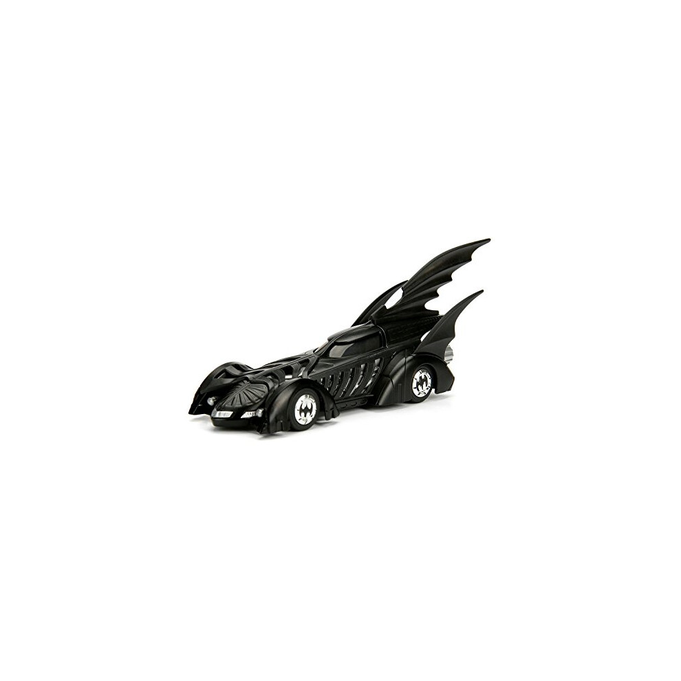 Jada JA98717 Batman 1:32 Forever Batmobile, Black