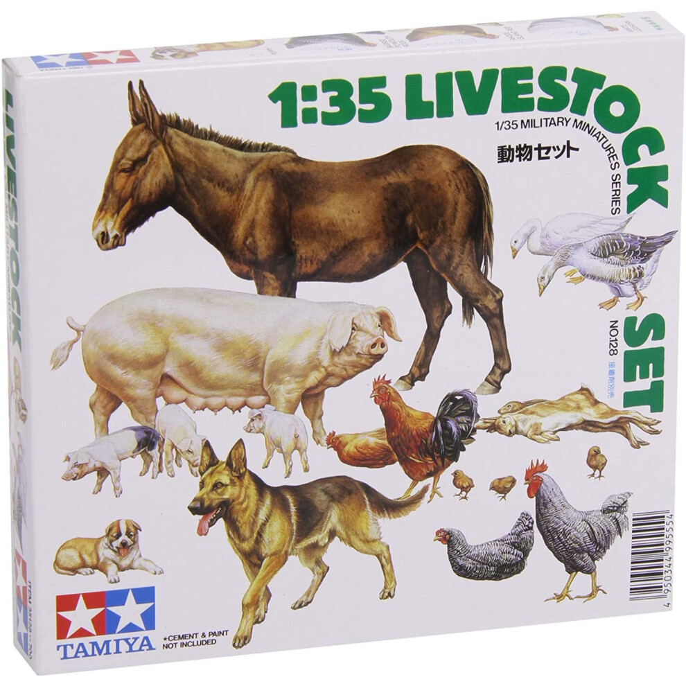 Tamiya Models Livestock Set Kit